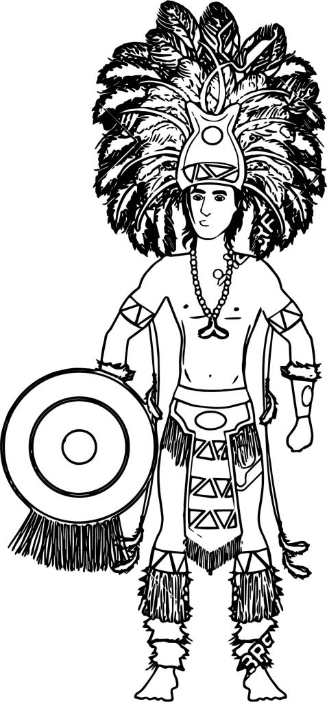 Free Aztec Illustrations Coloring Page Wecoloringpage