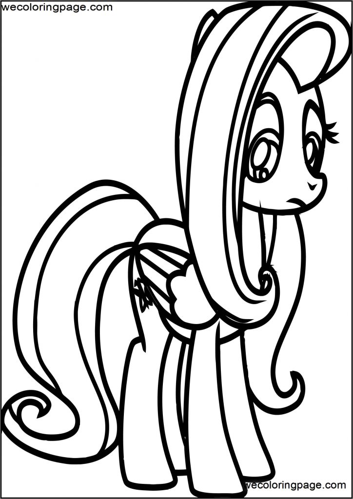 Pony Cartoon My Little Pony Coloring Page 30 | Wecoloringpage.com