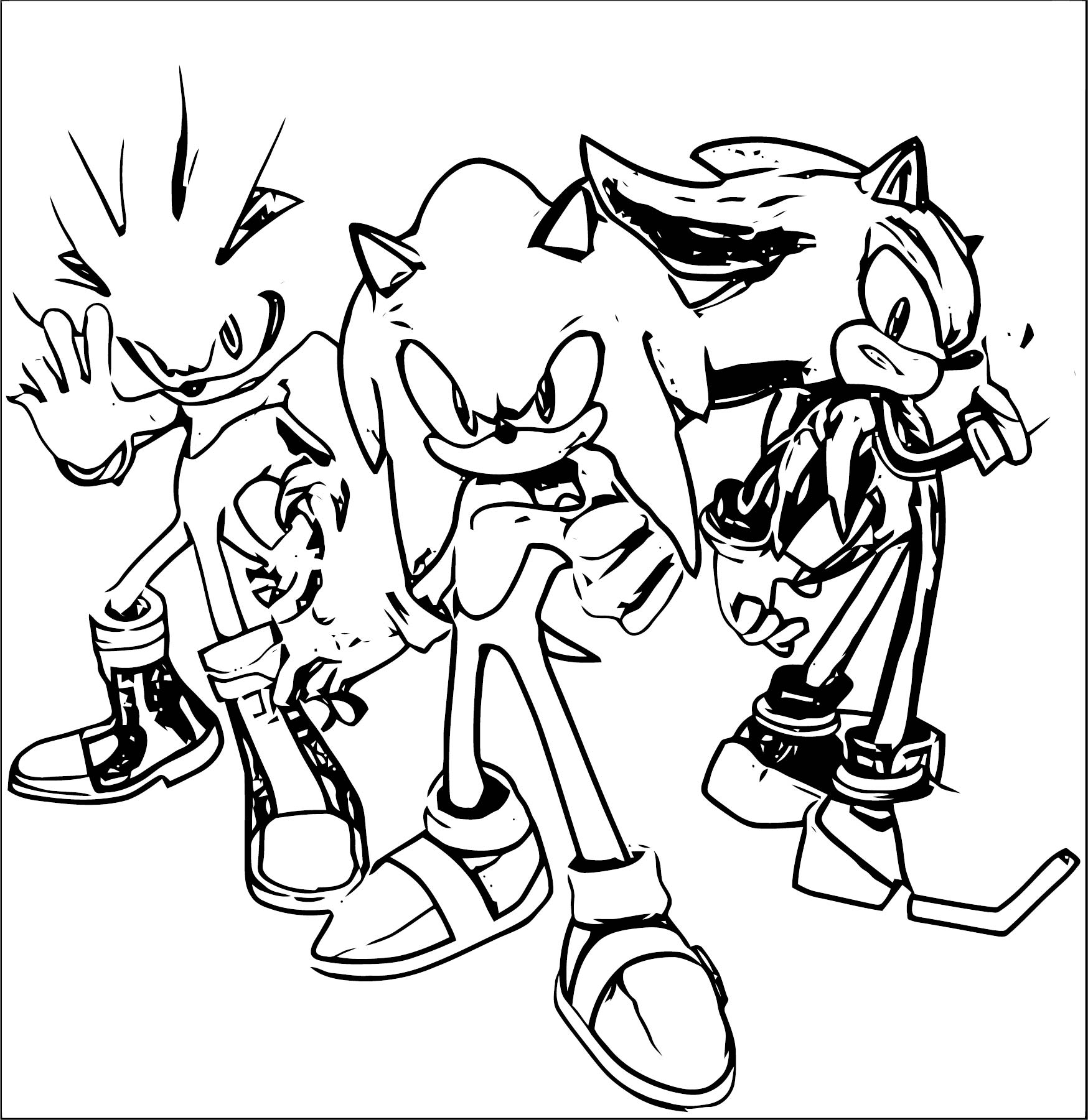 Sonic The Hedgehog Ausmalbilder Hedgehog Wecoloringpage Kostenlose