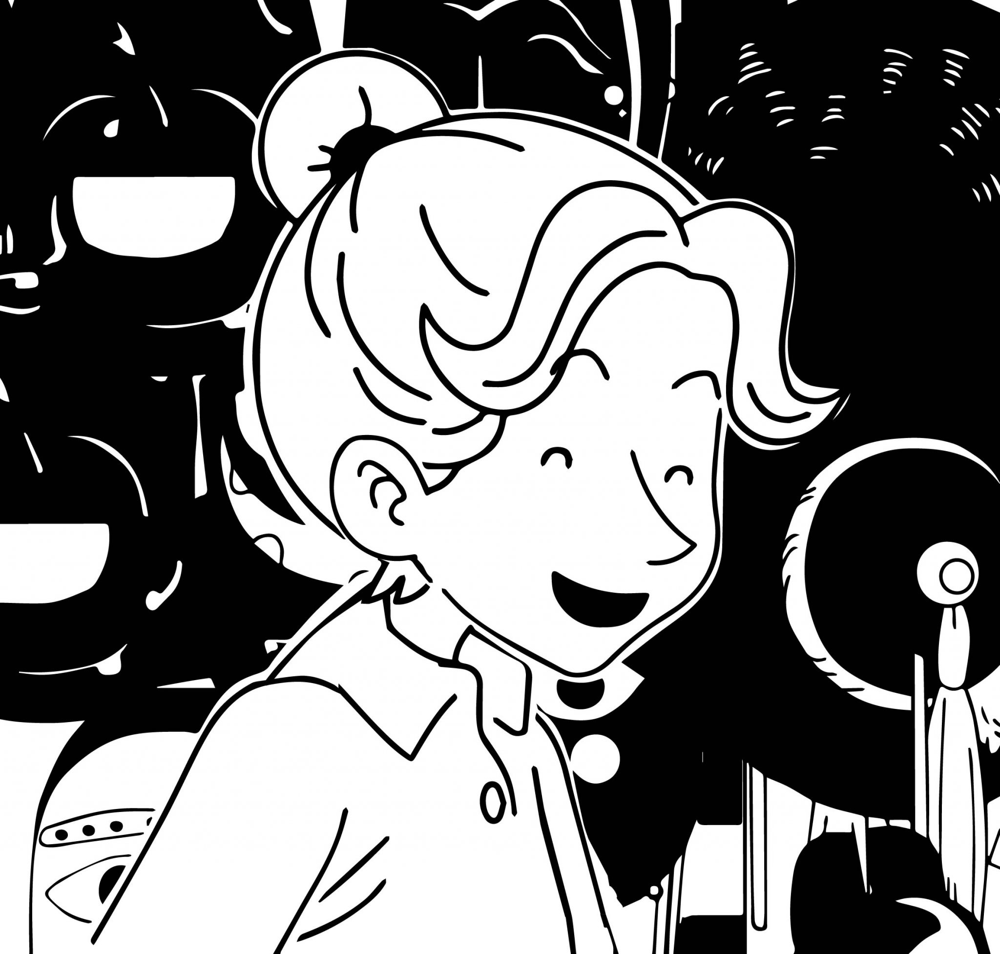 Speaking Cartoon Kids Coloring Page 68 – Wecoloringpage.com