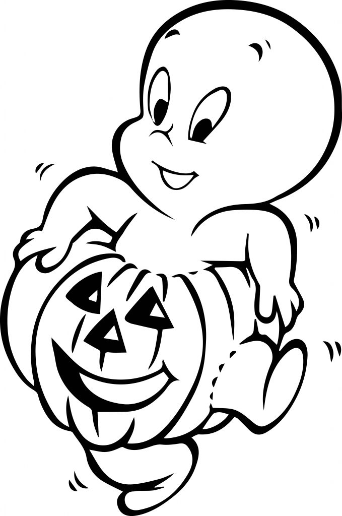 Ghost Real Life Clipart Free Stock Casper The Friendly Ghost Coloring