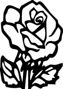Arroyo Rose Coloring Page