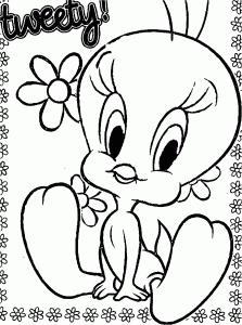 Tweety Coloring Pages
