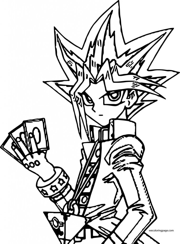 Yu Gi Oh Coloring Pages - Wecoloringpage.com