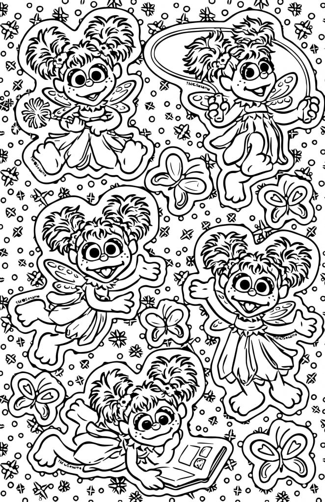 Abby Cadabby Coloring Pages