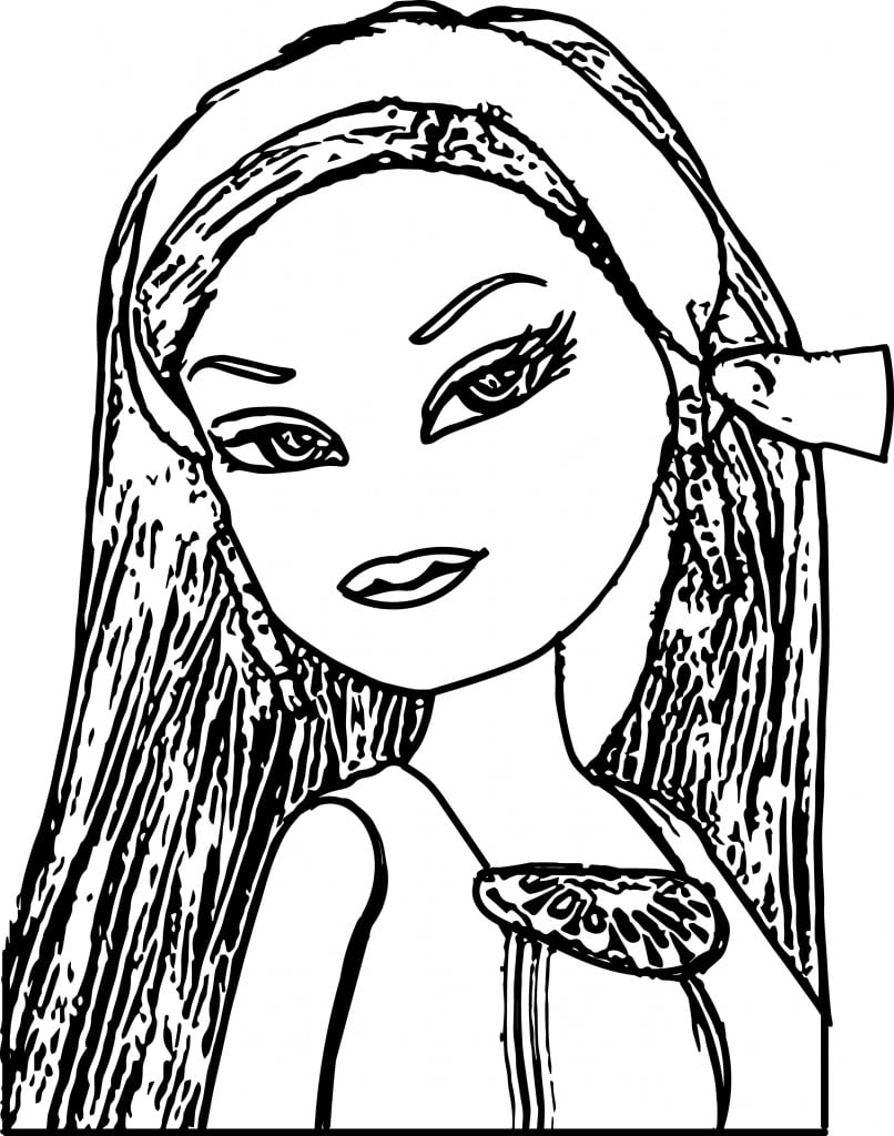 Bratz Coloring Pages - Wecoloringpage.com