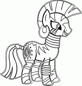 Zecora Coloring Pages