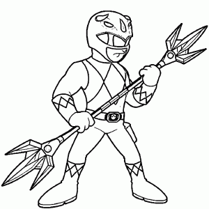 Power Rangers Coloring Pages