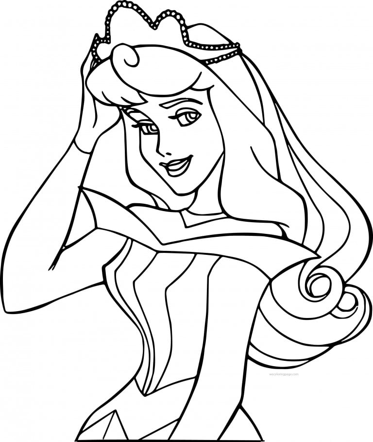 Disney Aurora Sleeping Beauty at Coloring Pages – Wecoloringpage.com