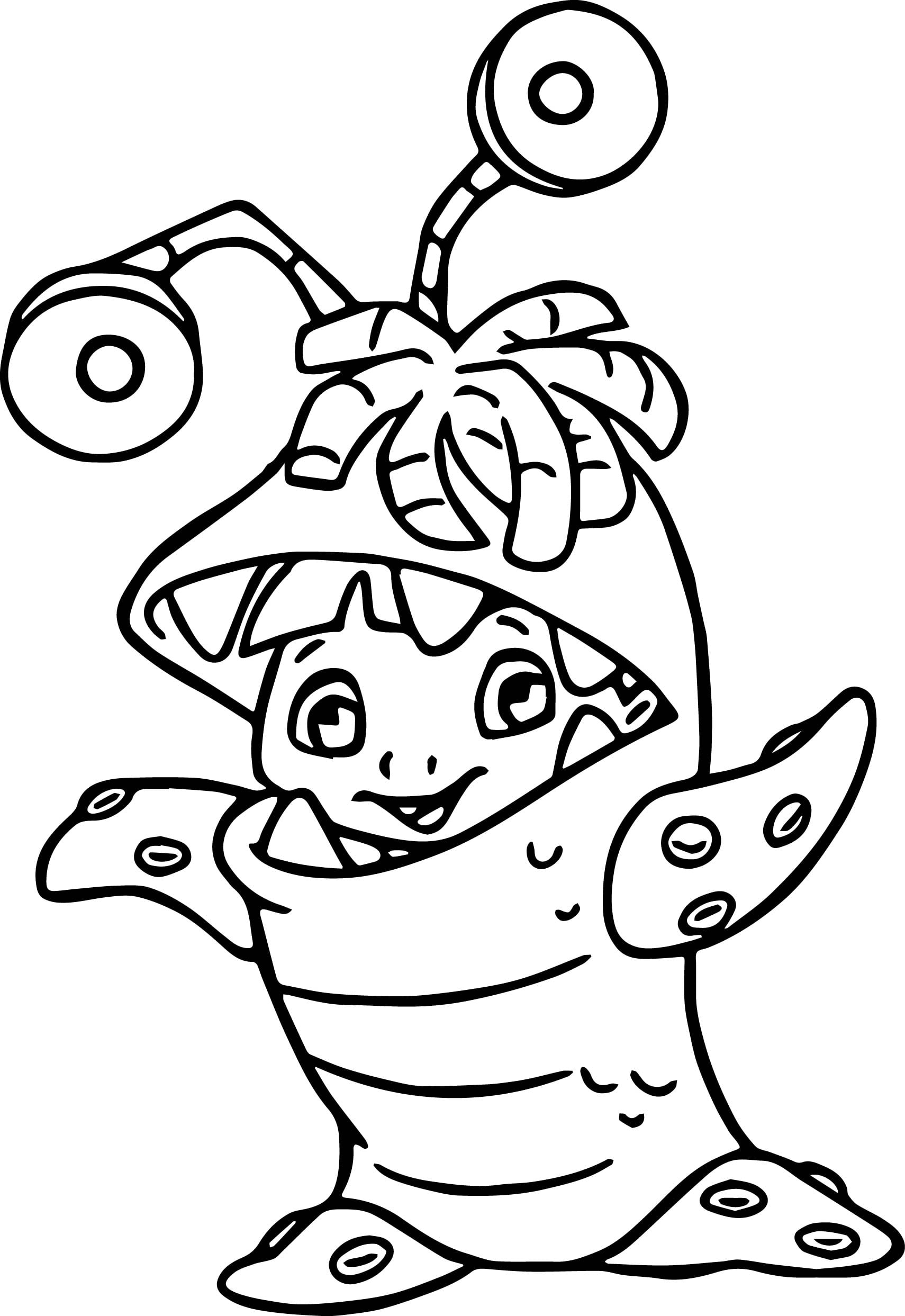 Disney Monsters Inc Coloring Pages Wecoloringpagecom