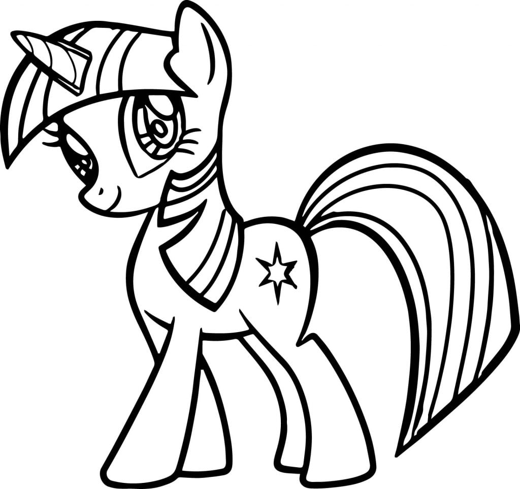 Cute My Little Pony Coloring Page | Wecoloringpage.com