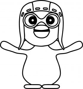 Cute Pororo Coloring Pages