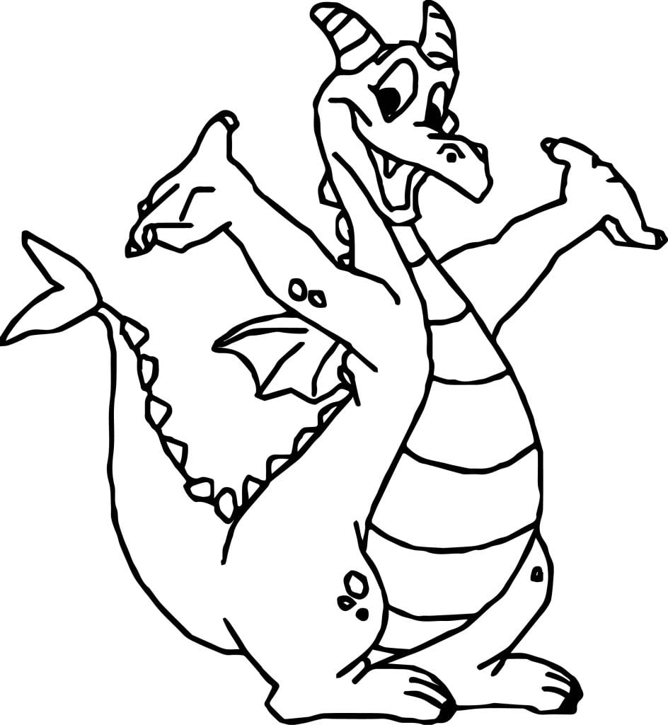 Cartoon Monster Coloring Page - Wecoloringpage.com