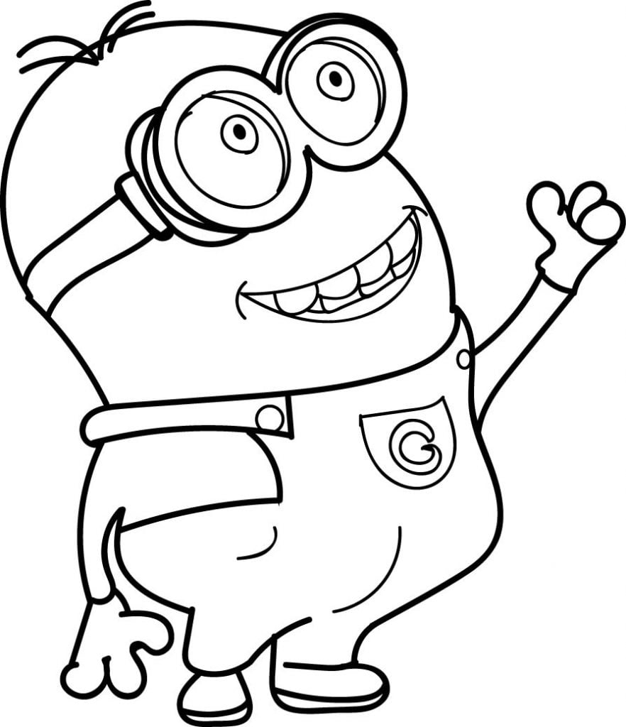 Funny Minions Quotes And Funny Picture Coloring Page - Wecoloringpage.com