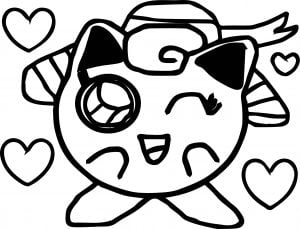 Jigglypuff Coloring Page