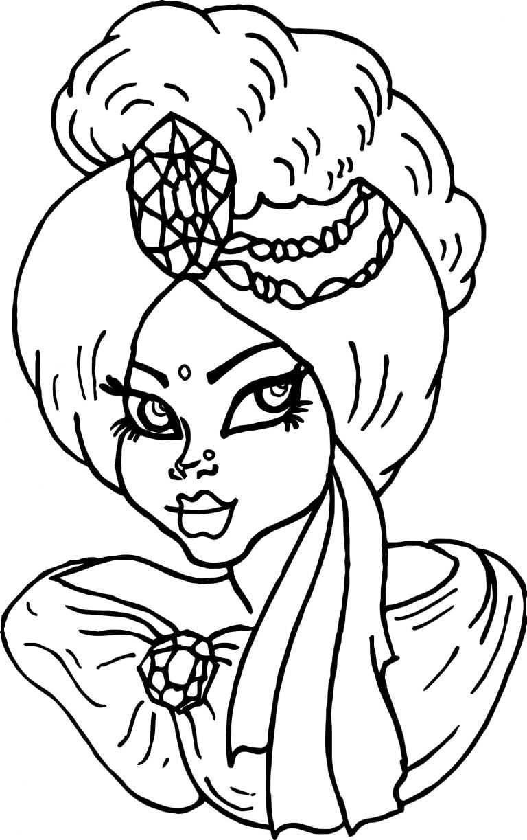 Simple Rose Printable Picture Coloring Page - Wecoloringpage.com