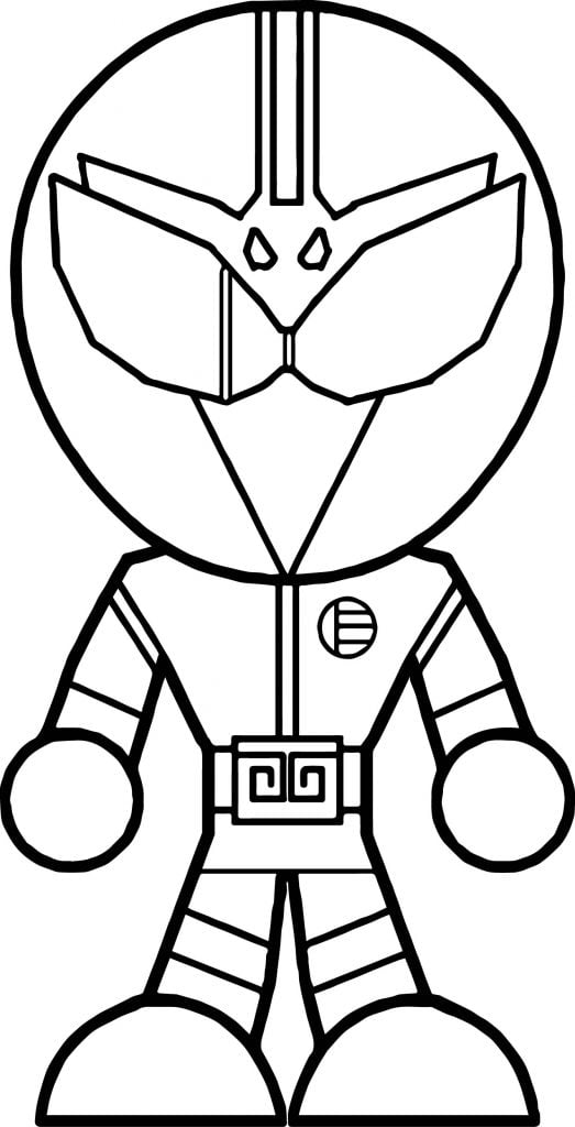 Robot Power Rangers Coloring Power Rangers Robot Coloring Page - Wecoloringpage.com