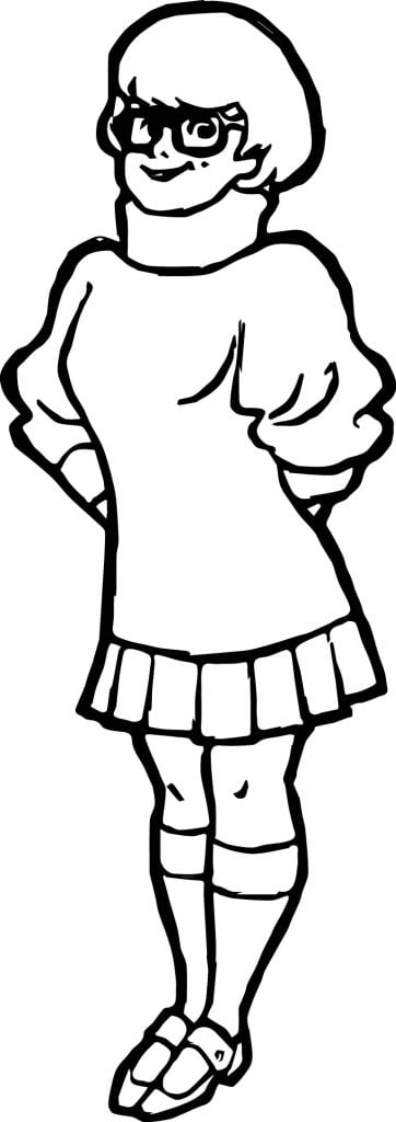 Velma Dinkley Coloring Page - Wecoloringpage.com