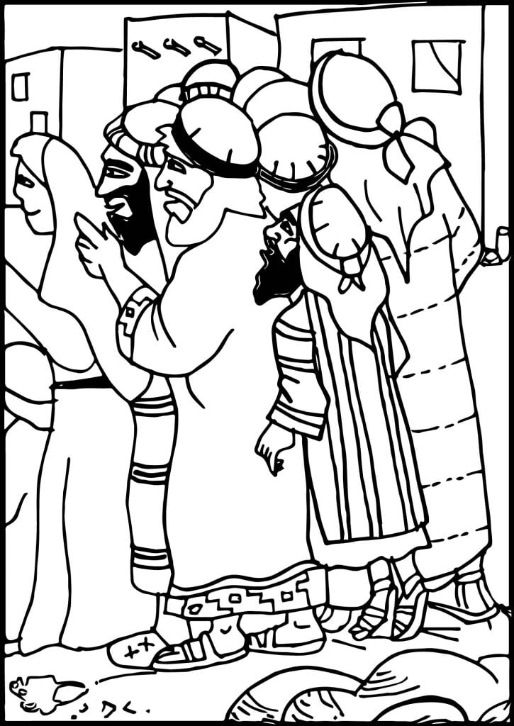 Zacchaeus What Is It Jesus Coloring Page - Wecoloringpage.com