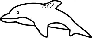 Basic Whale Sea Coloring Page