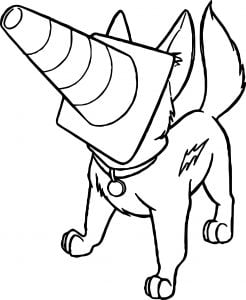 Bolt Dog Dont See Coloring Pages