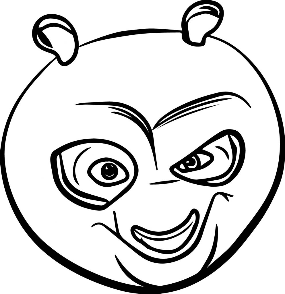 Po Kung Fu Panda Head Face Coloring Page - Wecoloringpage.com