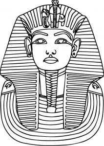 Printable Ancient Egypt Pharaoh Coloring Pages