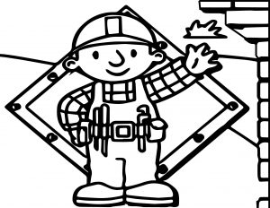 Bob The Builder Here I Am Coloring Page