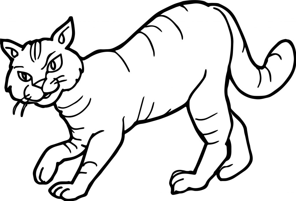 Cat Coloring Page - Wecoloringpage.com