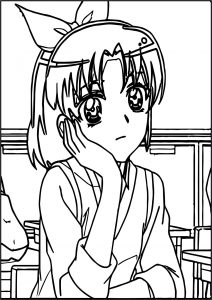 Glitter Force At School Coloring Page