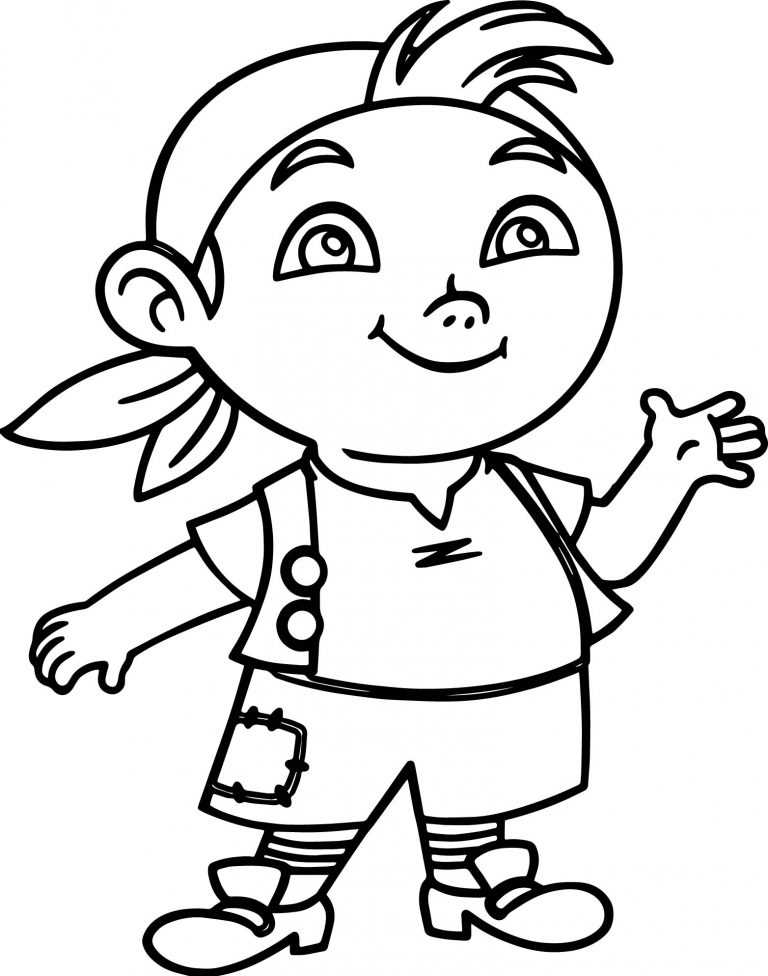 Jake And The Never Land Pirates Coloring Page Wecoloringpage Com