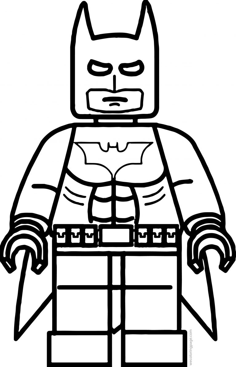 Lego Batman Coloring Page | Wecoloringpage.com