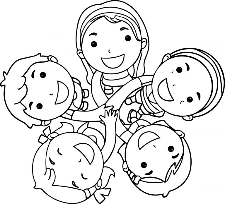Cover Kids Activity Coloring Page | Wecoloringpage.com
