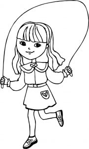 Gross Motor Activity Coloring Page