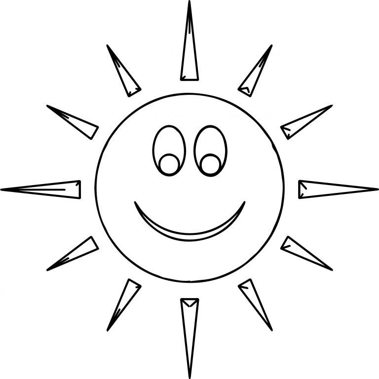 Sun Atmosphere Coloring Page | Wecoloringpage.com