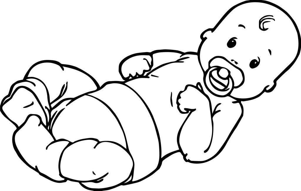 Baby Boy Top Coloring Page - Wecoloringpage.com