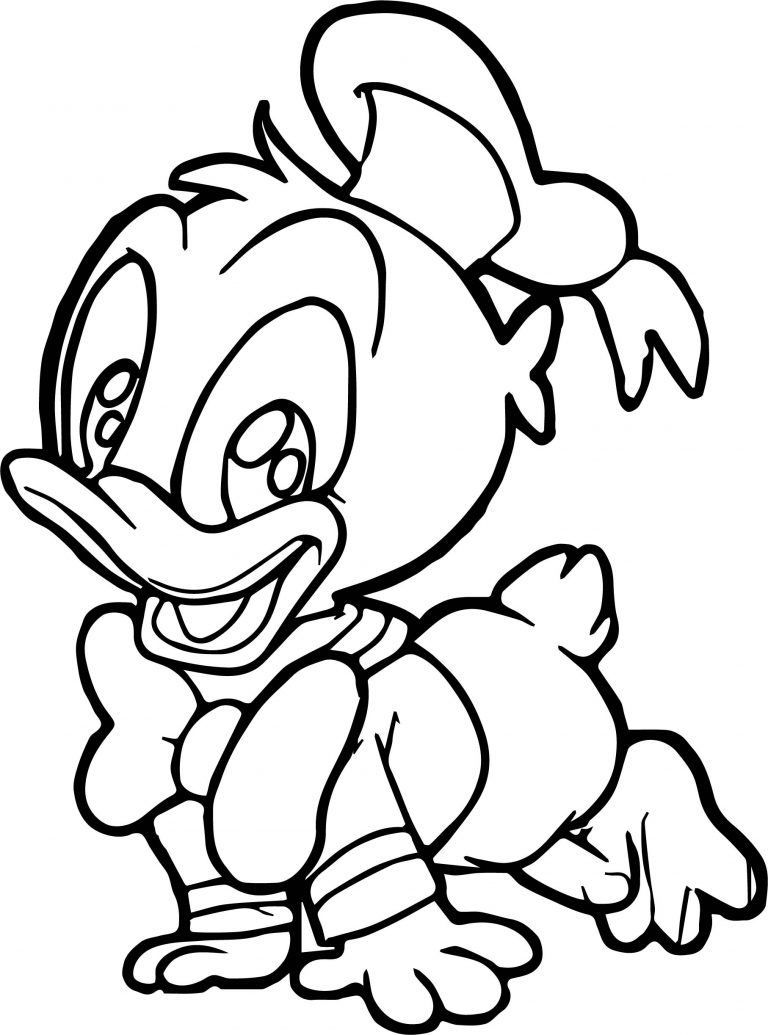 Baby Mickey And Minnie Heart Coloring Page - Wecoloringpage.com