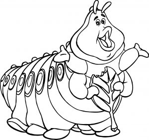 Bugs Parts Of An Insect Coloring Page