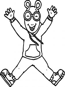 Nutrition Tipkid Arthur Coloring Page