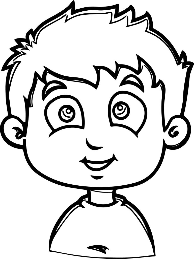 Sport Cartoon Boy Coloring Page | Wecoloringpage.com