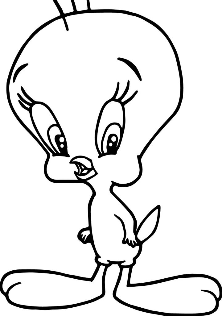 Tweety Image Coloring Page - Wecoloringpage.com