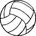 Volleyball Ball Coloring Page - Wecoloringpage.com