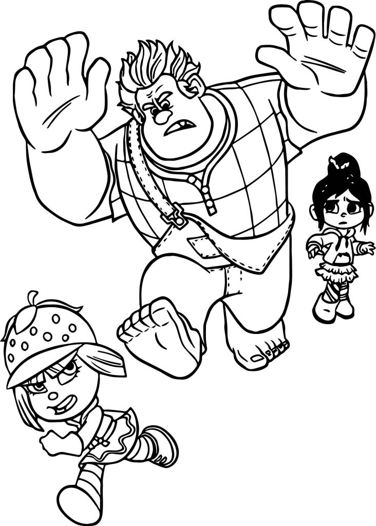 taffyta muttonfudge coloring page high quality wreck it ralph