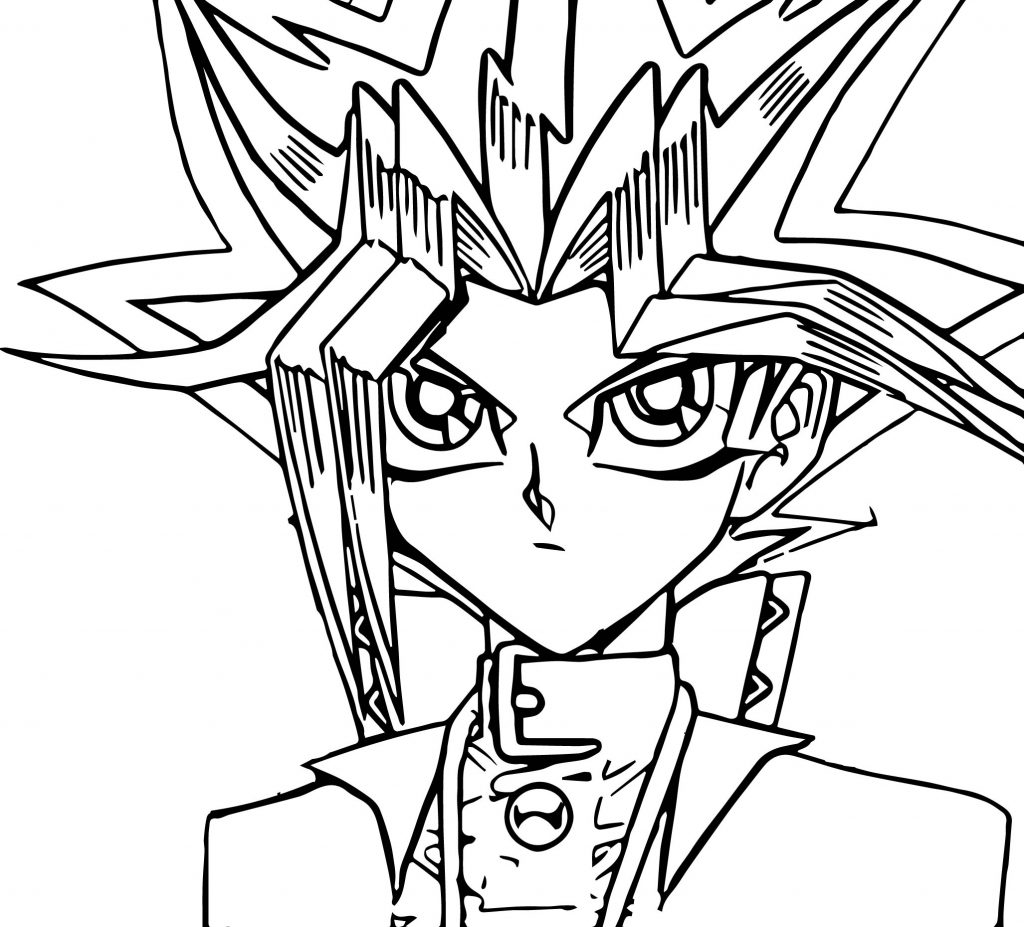 Yu Gi Oh Wait Coloring Page - Wecoloringpage.com