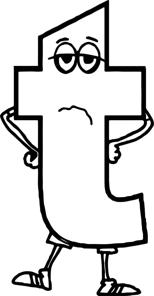 Ti Coloring Alphabet T Coloring Page - Wecoloringpage.com