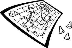 Board Snake Coloring Page