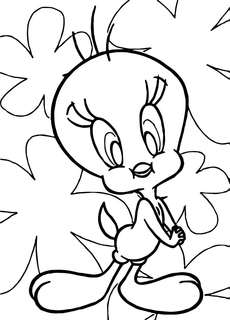 Coming Tweety Coloring Page - Wecoloringpage.com