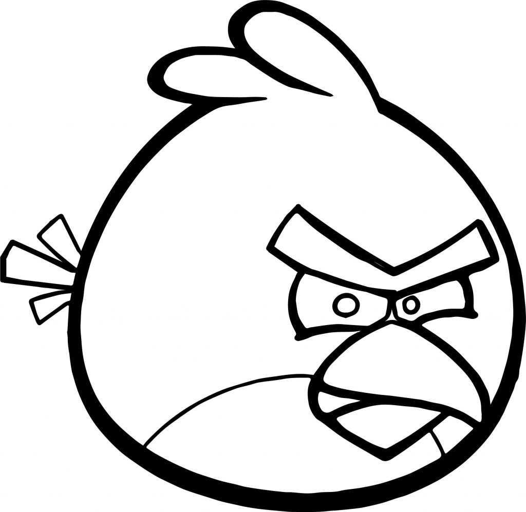 Fine Angry Birds Coloring Page - Wecoloringpage.com