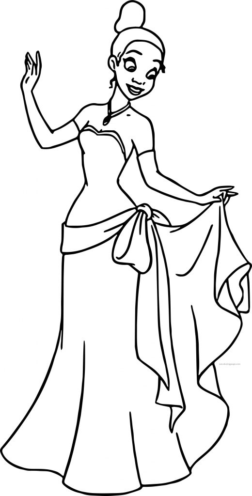 Fine Disney The Princess And The Frog Coloring Page - Wecoloringpage.com