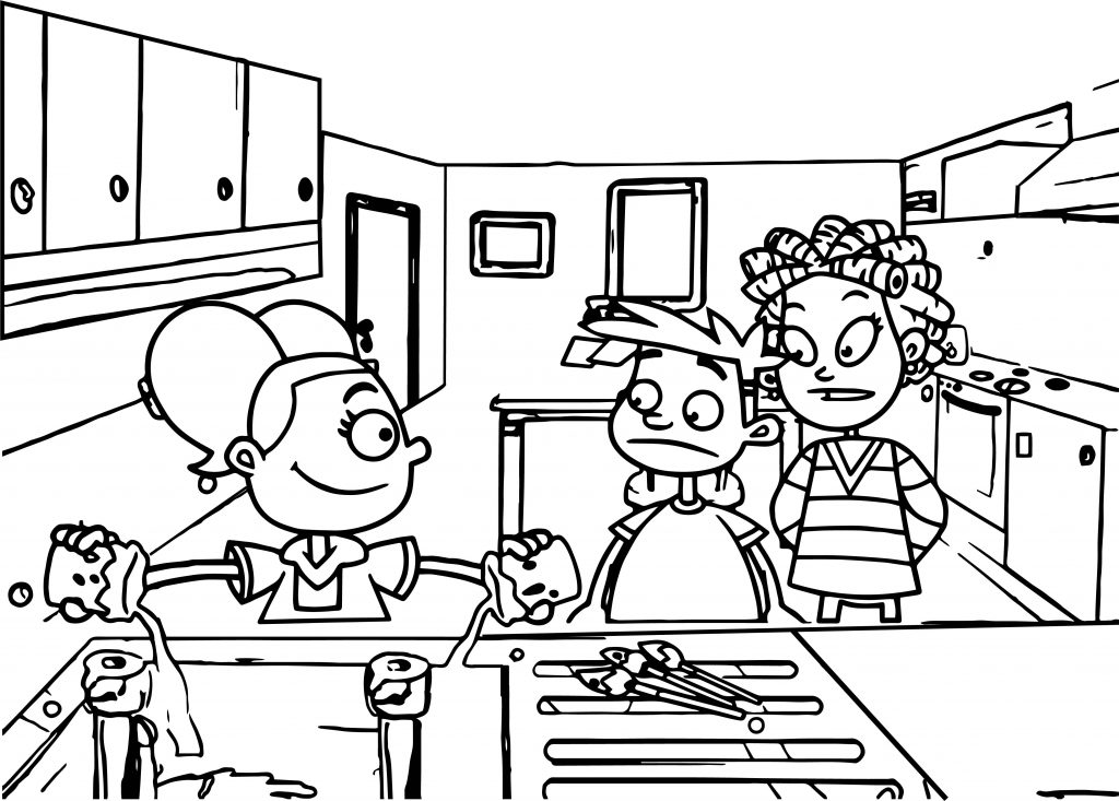 Kids And Water Coloring Page - Wecoloringpage.com